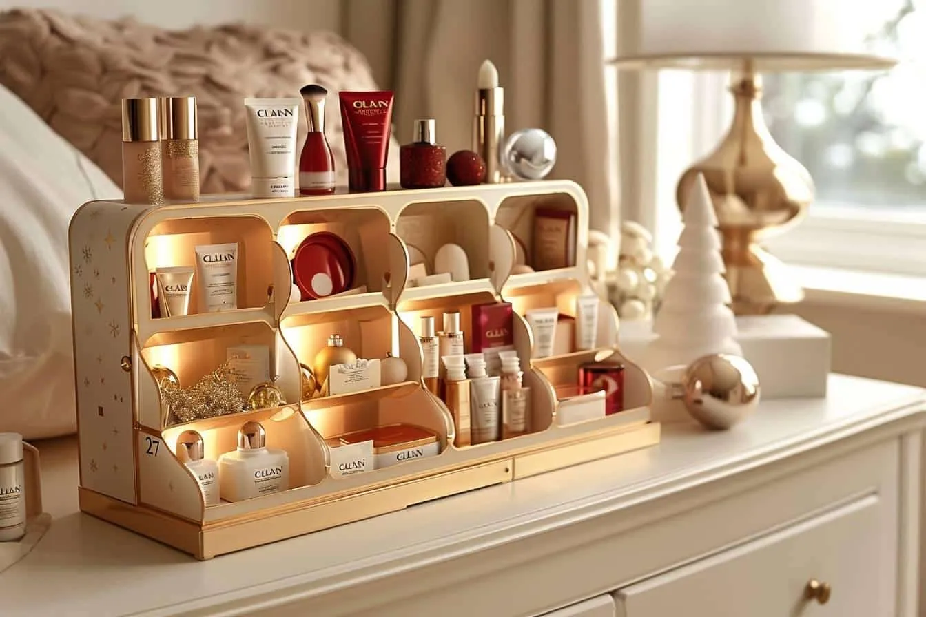 Calendrier de l’avent Clarins : un cadeau de beauté à découvrir