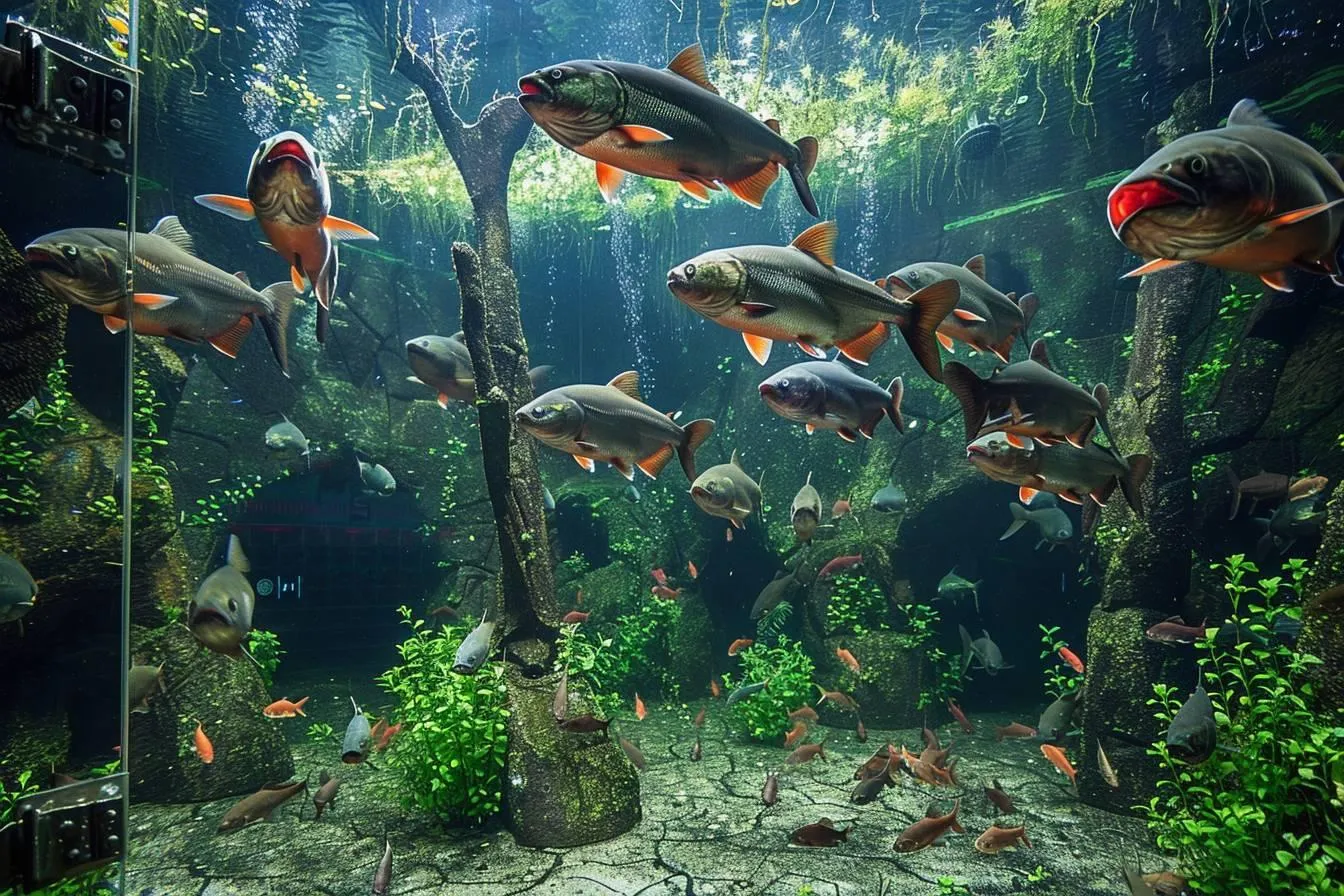 Comment élever des piranhas amazoniens en aquarium sécurisé