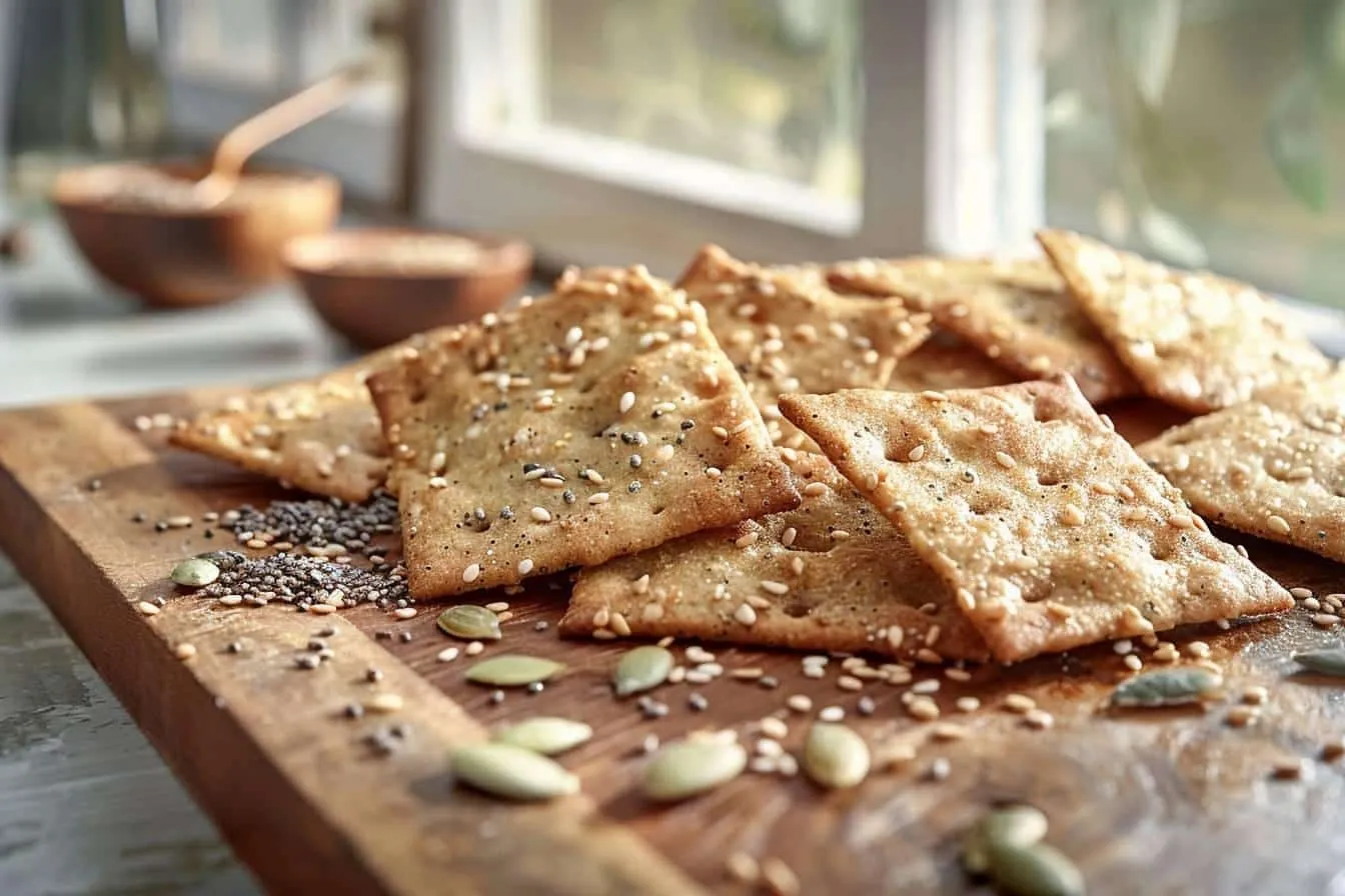 Comment faire des crackers aux graines saines