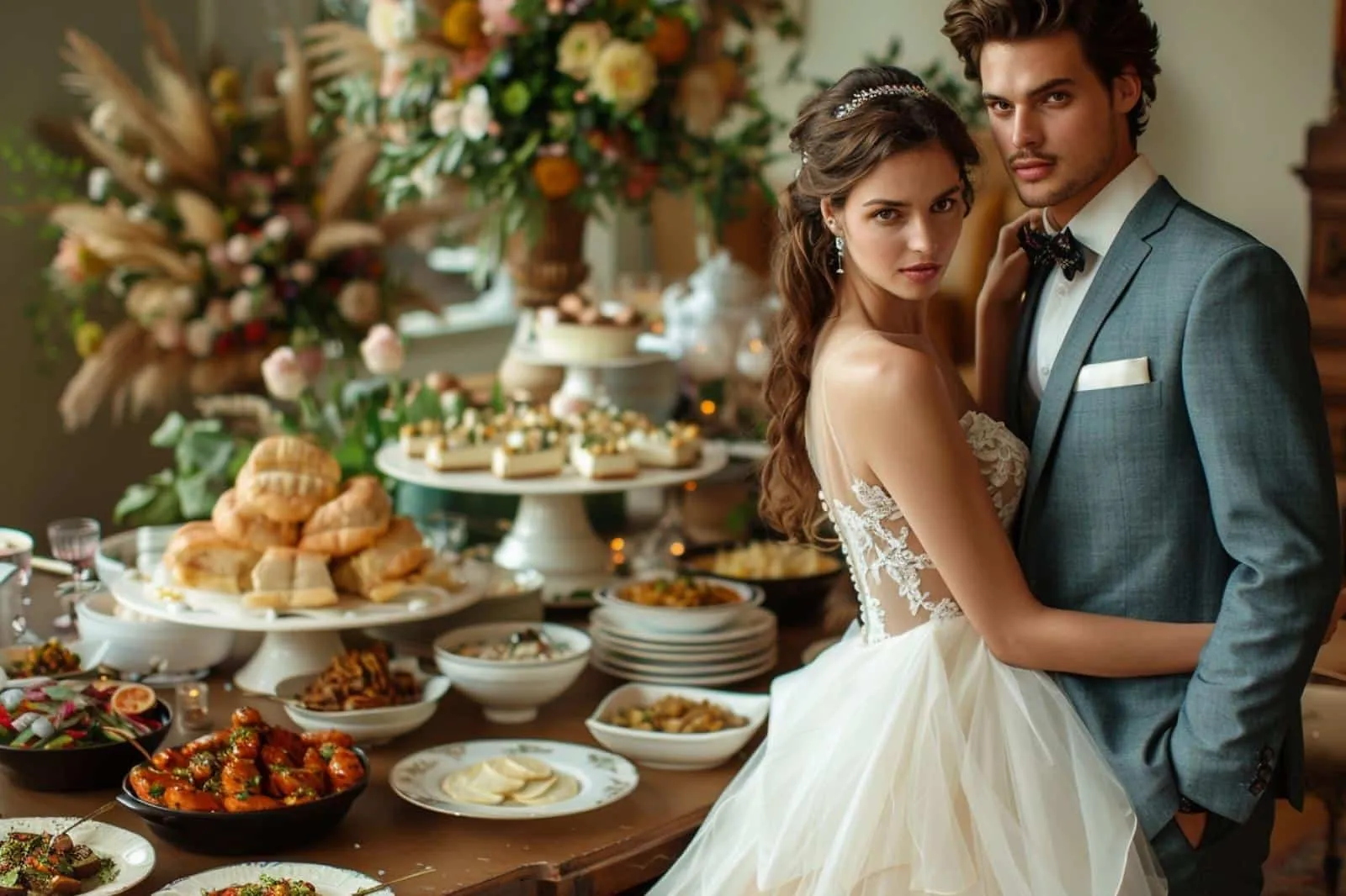 Comment organiser un buffet de mariage raffiné ?