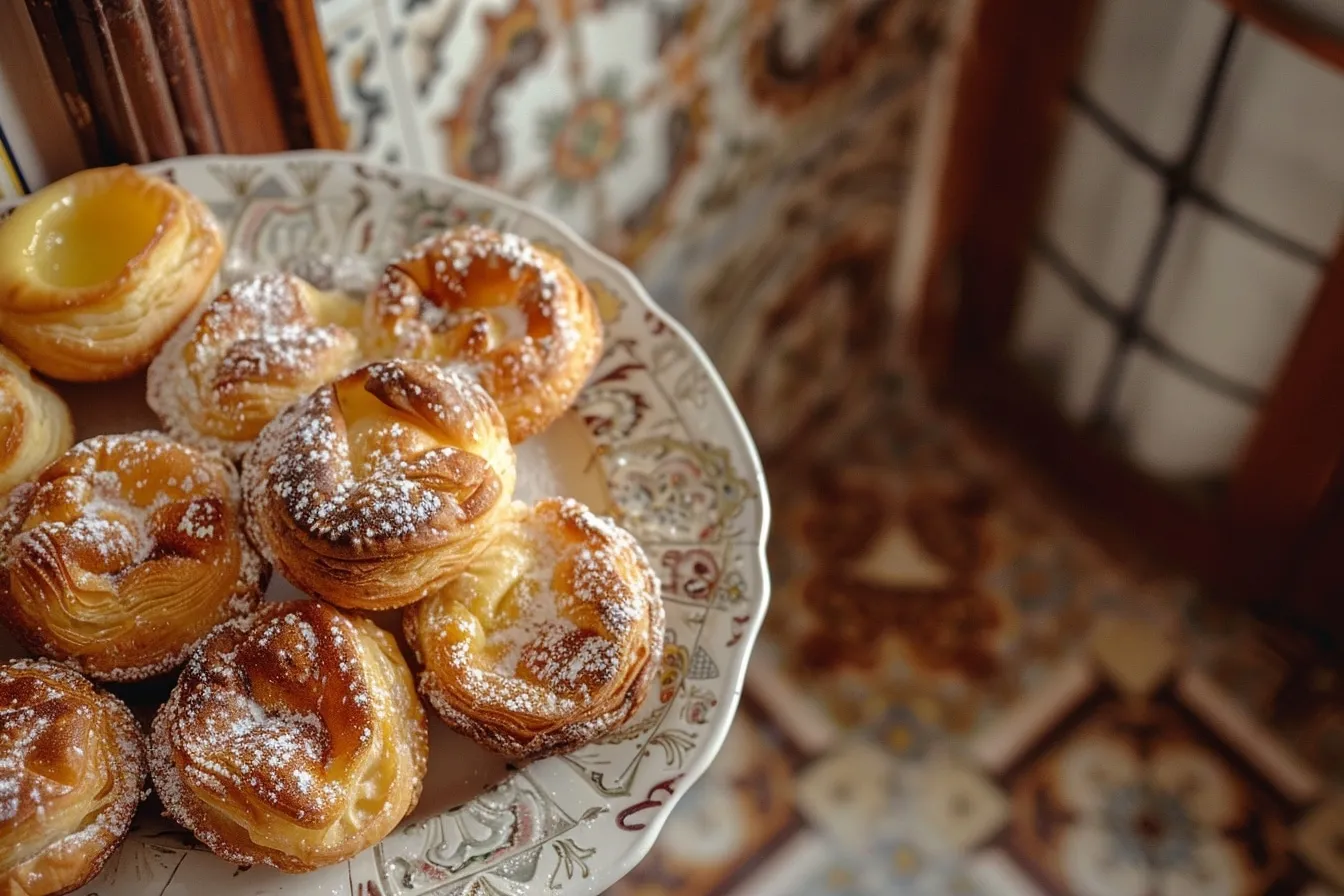 Comment préparer des pastéis de nata à la pâte d’amande pour une douceur exquise ?