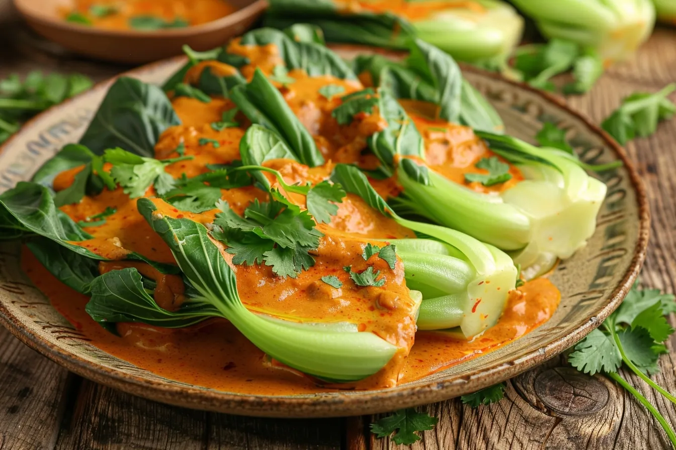 Comment préparer un délicieux pak choi au curry épicé ?