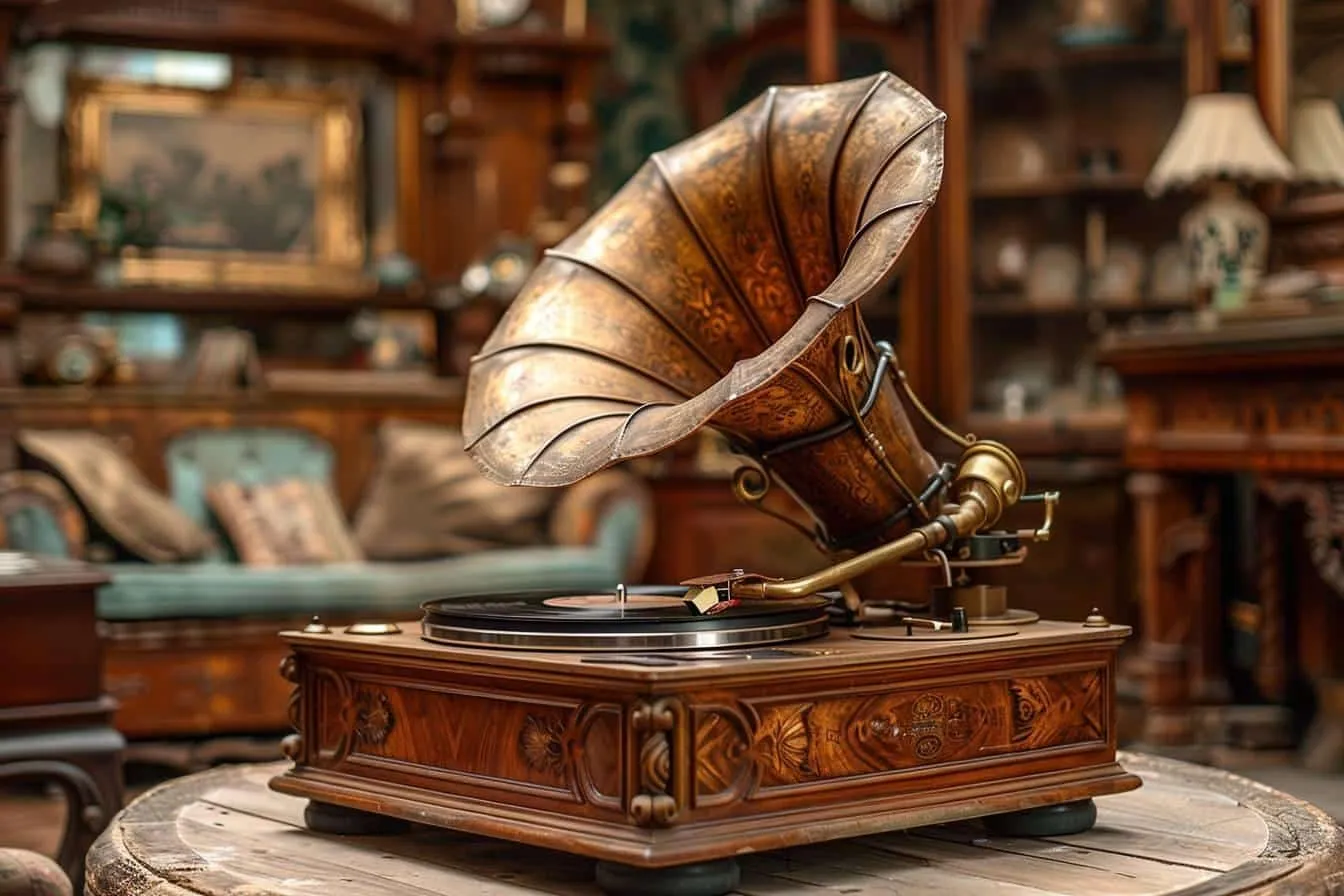 Comment transformer un tourne-disque en phonographe à pavillon