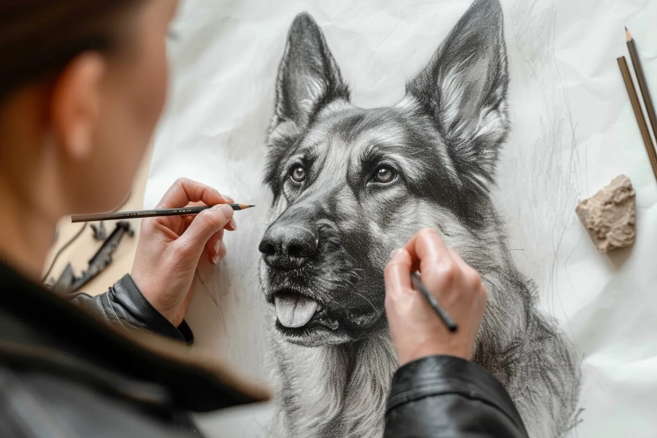 Découvrez les secrets du dessin réaliste d’un chien : maîtrisez la technique détaillée pour reproduire fidèlement les traits d’une race spécifique