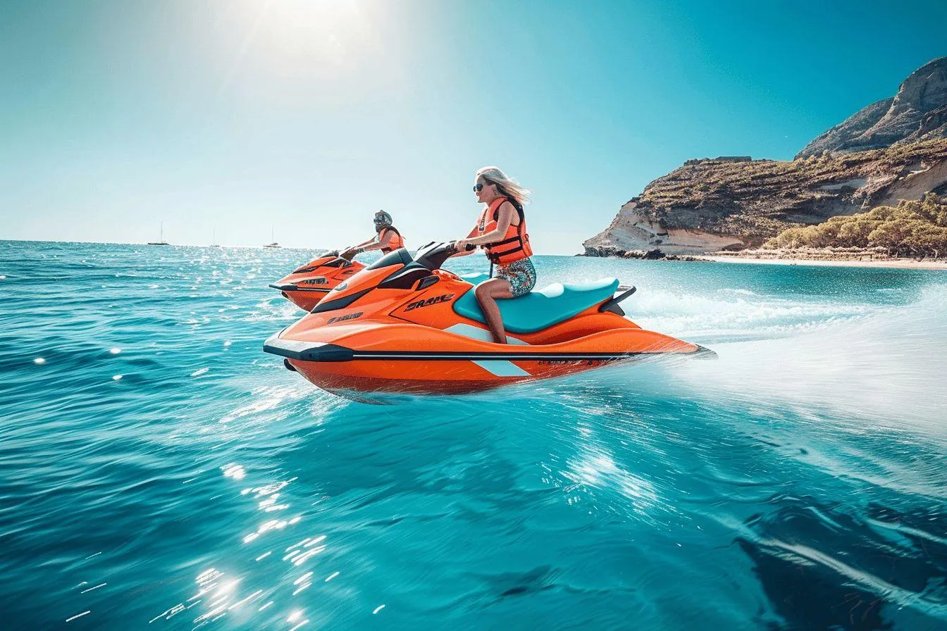 Est-ce que le jet ski est adapté aux couples à Tenerife ?