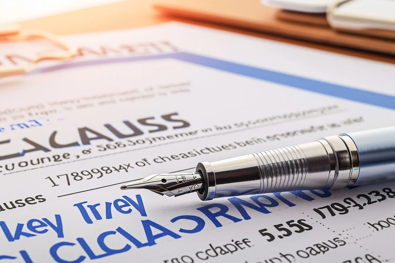 Les clauses essentielles pour un contrat de location sans surprise