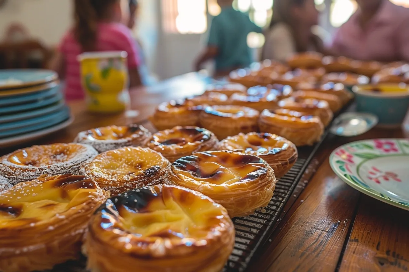 Les Pastéis de nata : une tradition à partager en famille ?