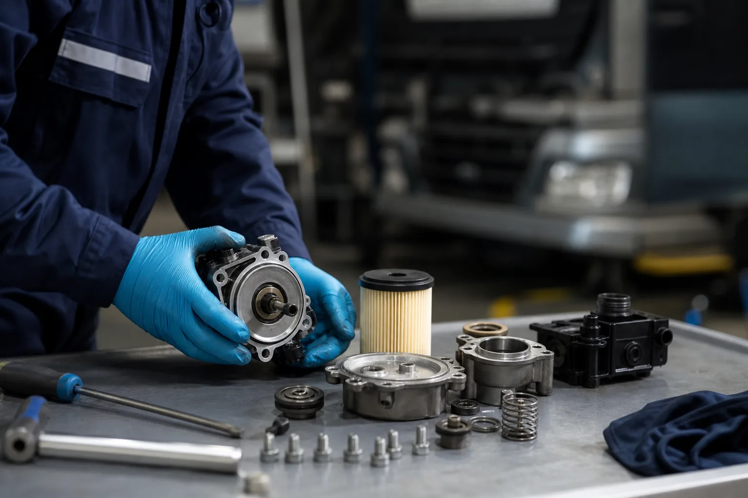 Maintenance recommandée pour une pompe AdBlue rotative performante