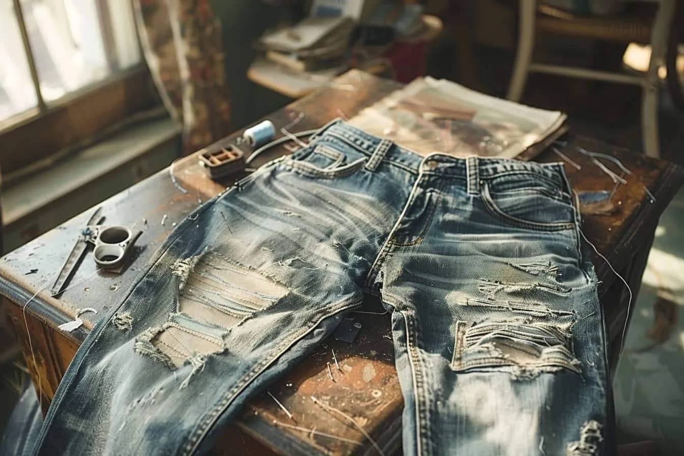 Peut-on faire des retouches sur un jean soi-même ?