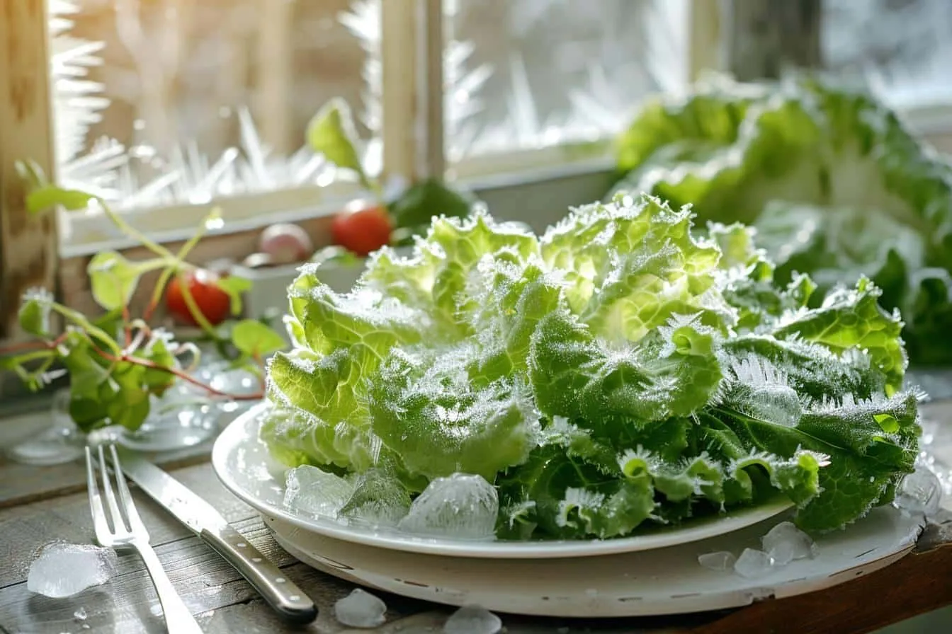 Peut-on vraiment congeler de la salade verte ?