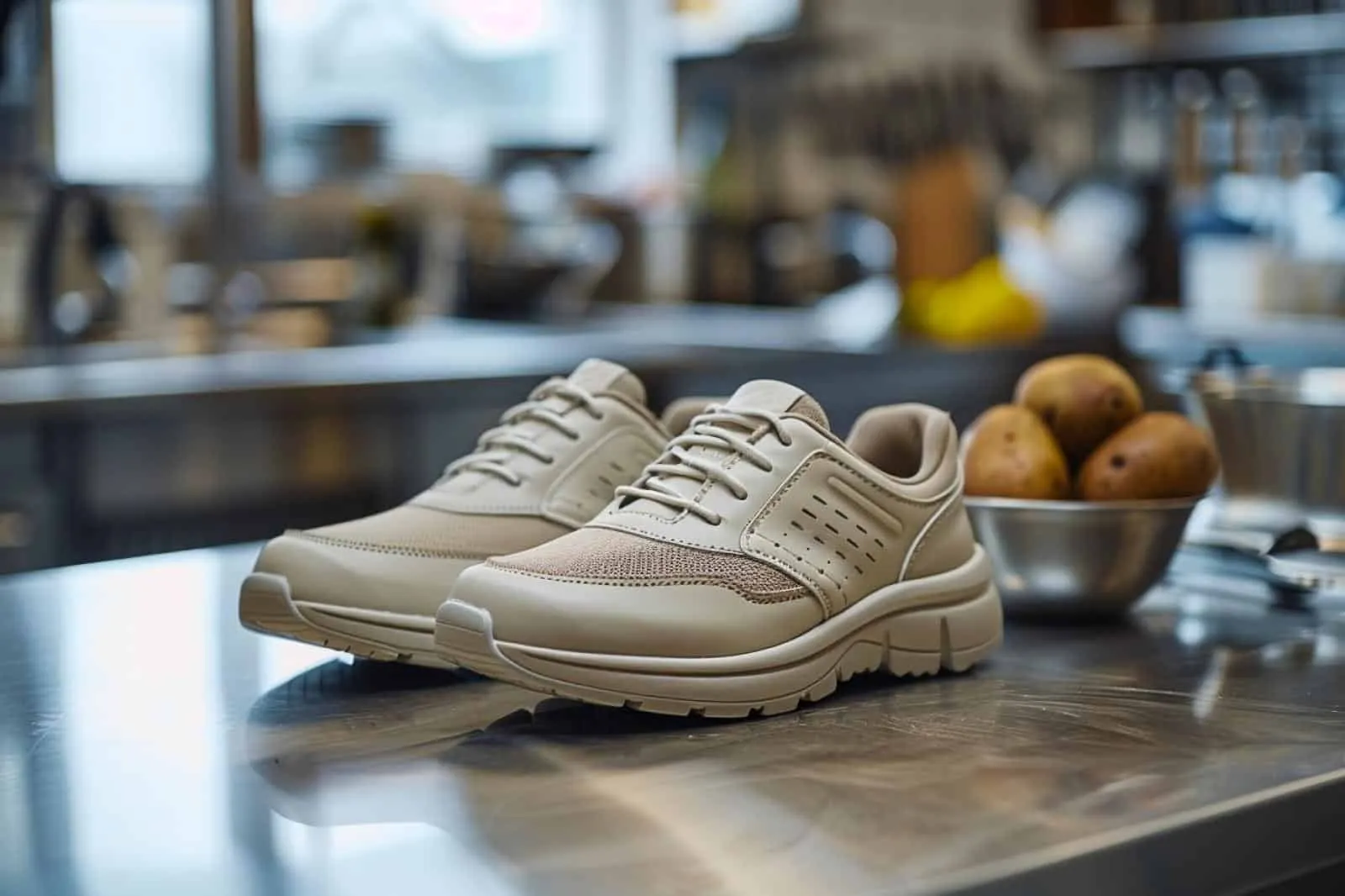 Quelles marques proposent des chaussures de cuisine anti-glisse de qualité ?