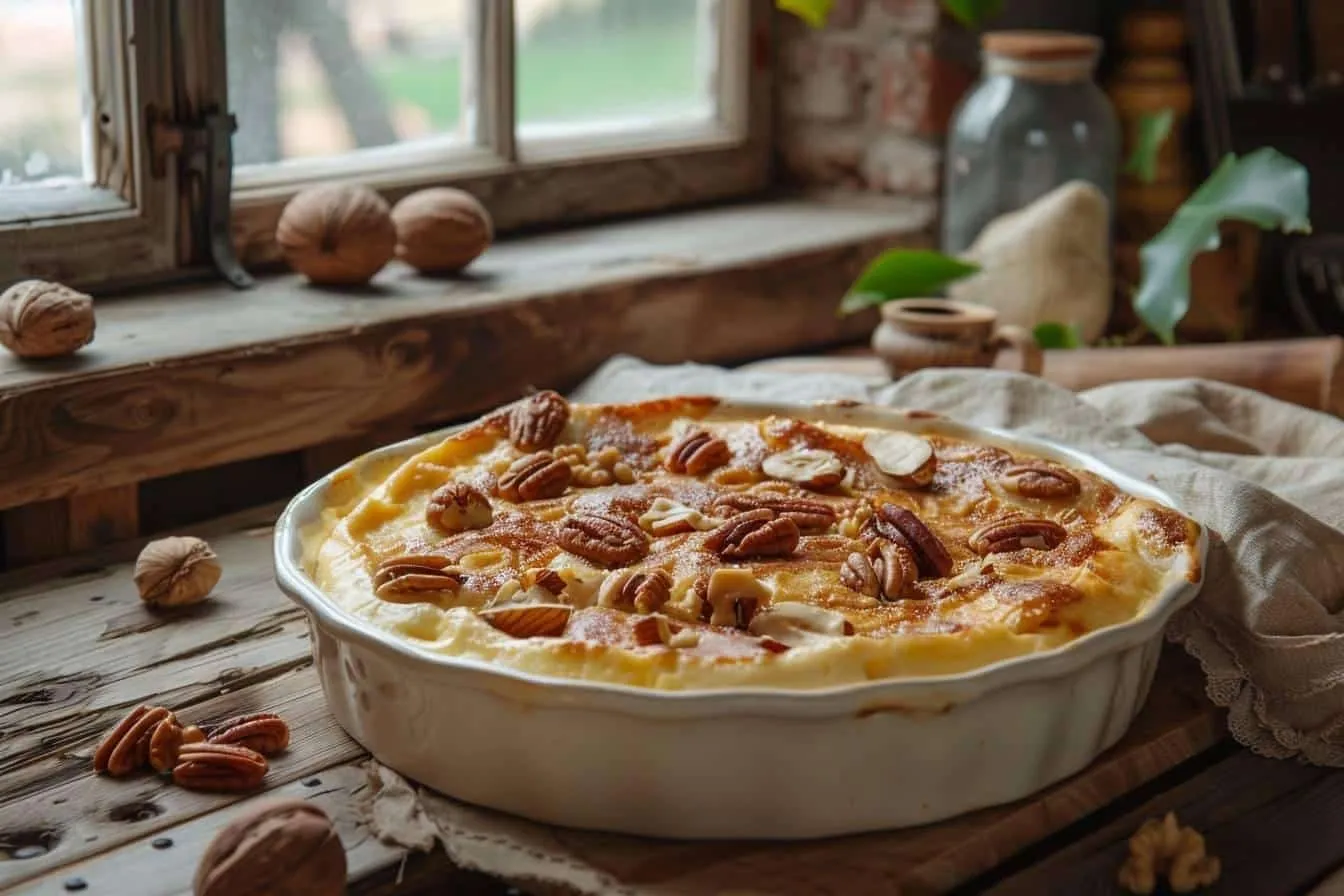 Recette clafoutis aux noix