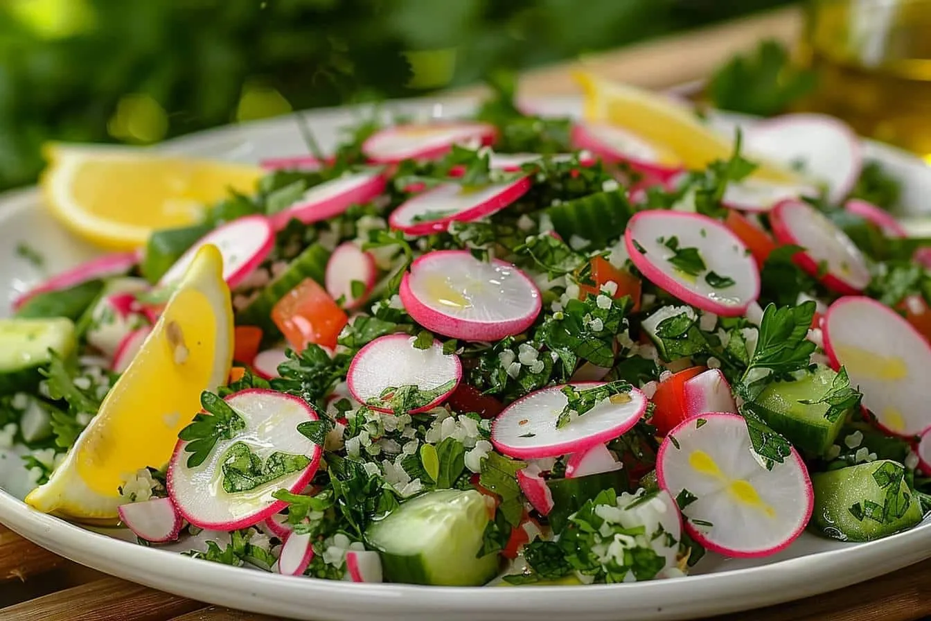 Recette taboulé aux radis