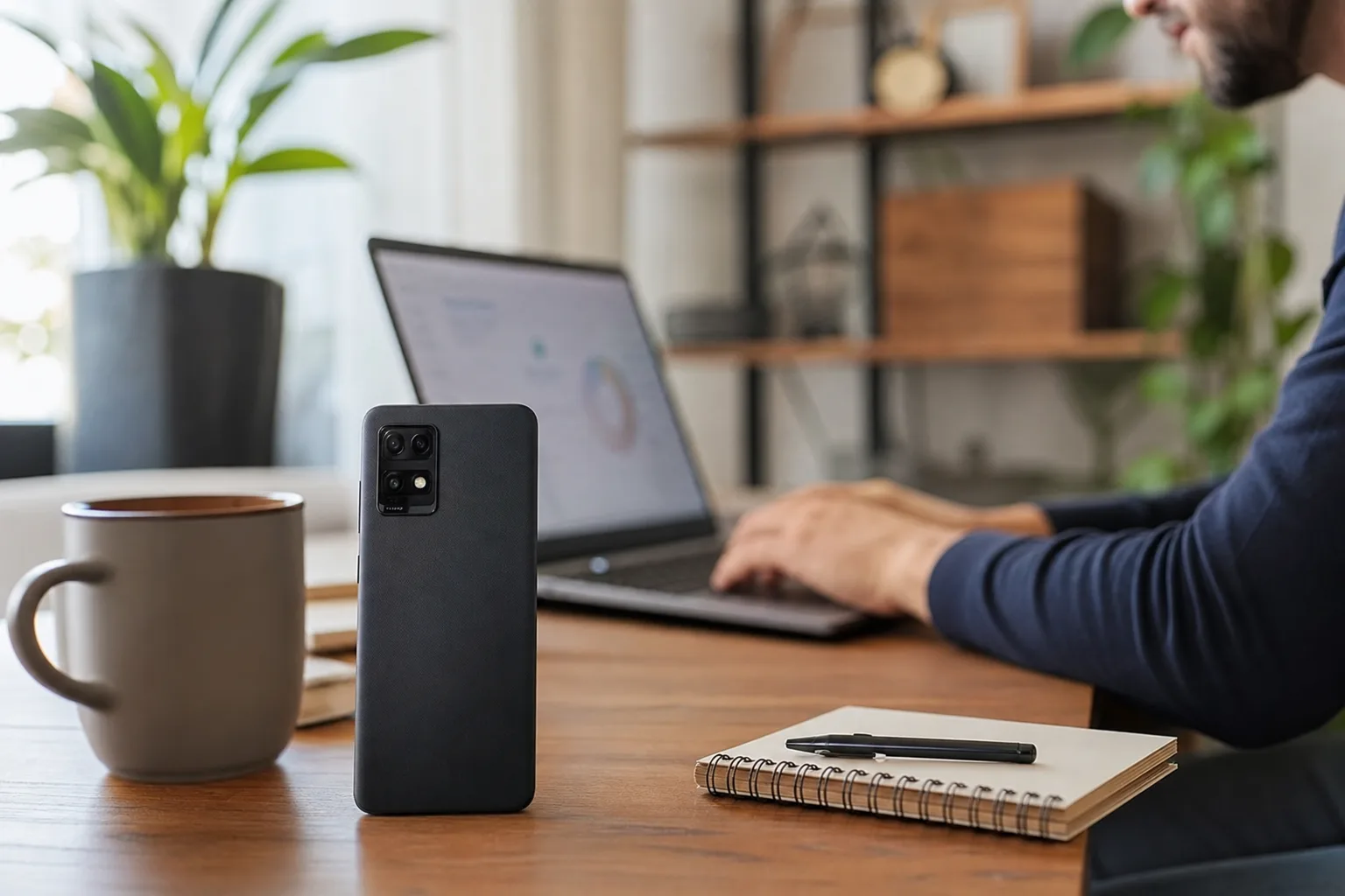 Smartphone pas cher pour télétravail : ergonomie et connectivité à petit prix