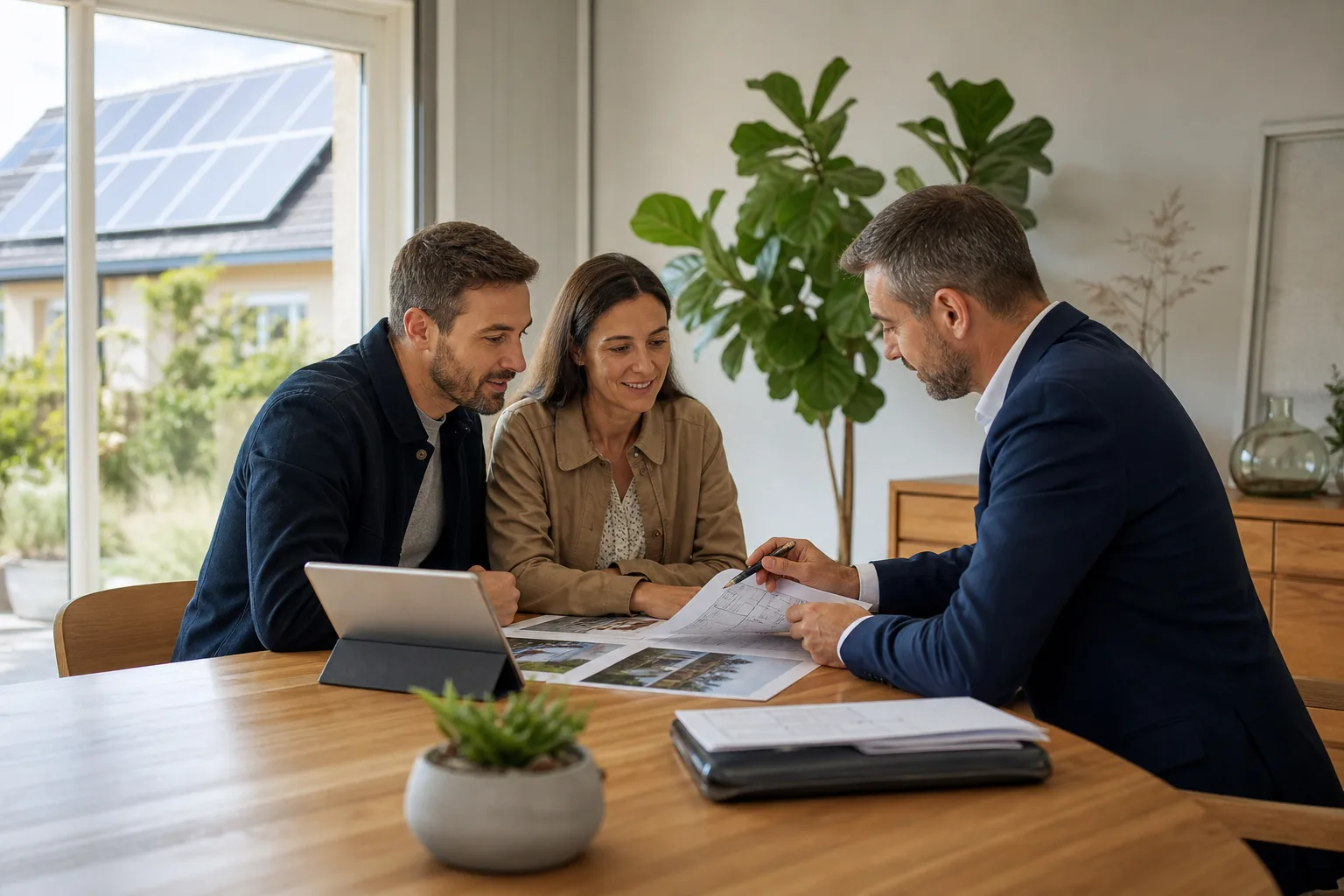 vendre un bien immobilier avec des panneaux solaires installés : démarches à suivre